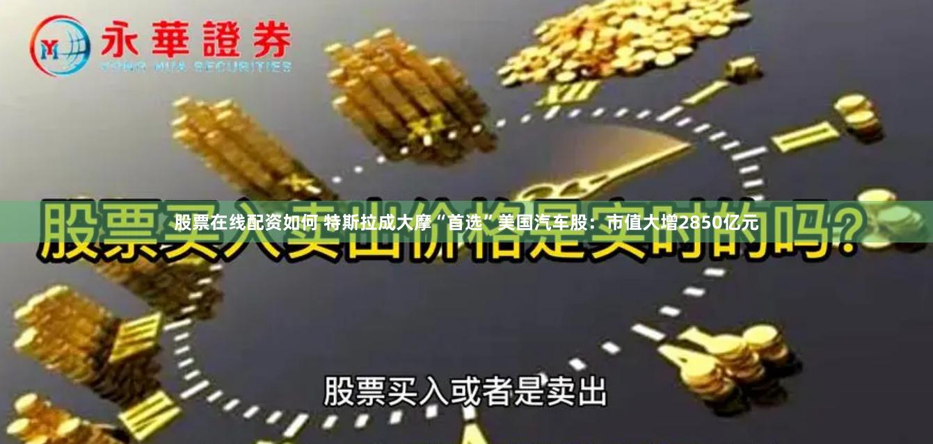 股票在线配资如何 特斯拉成大摩“首选”美国汽车股：市值大增2850亿元